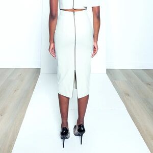 OJO High Waist midi skirt